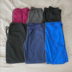 6 Scrub Pants XS